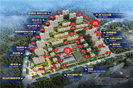 出售泰安金山口壹号3室2厅1卫107平毛坯房